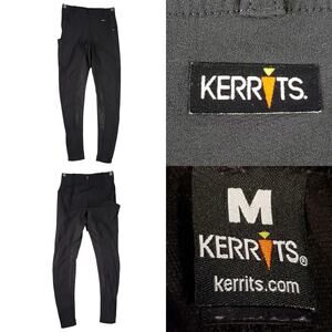 Kerrits Riding Tights Black Silicone Grip Equestrian Women’s Size Medium M